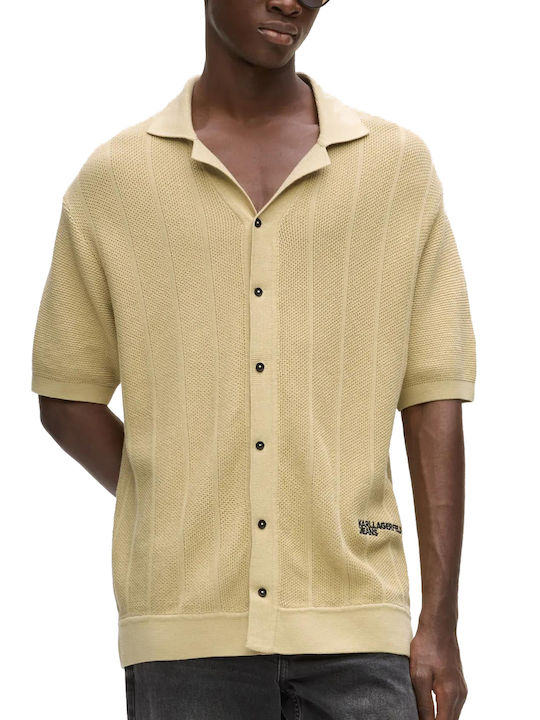 Karl Lagerfeld Polo Μπλούζα Pale Khaki