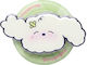 Oxygendog Pop Socket Mobile Stand White Fluffy Dog