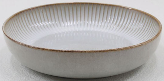 GTSA Aurora Salatschüssel Keramik Weiß 21x21cm 6 Stück