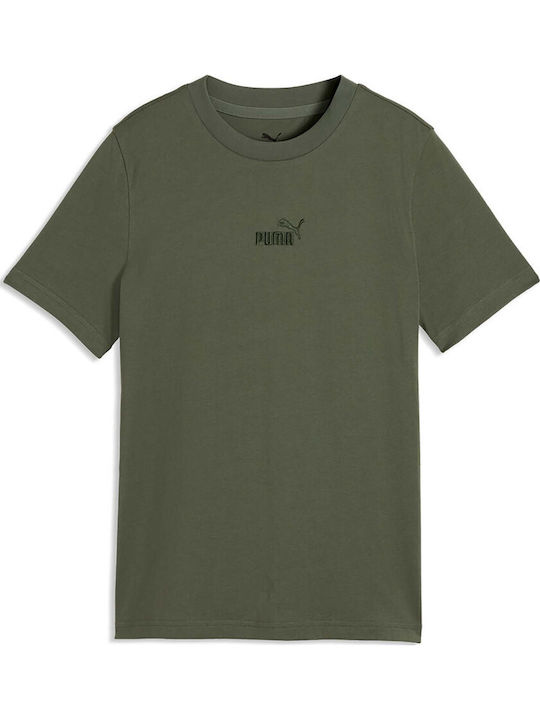 PUMA Παιδικό T-shirt Πράσινο Logo