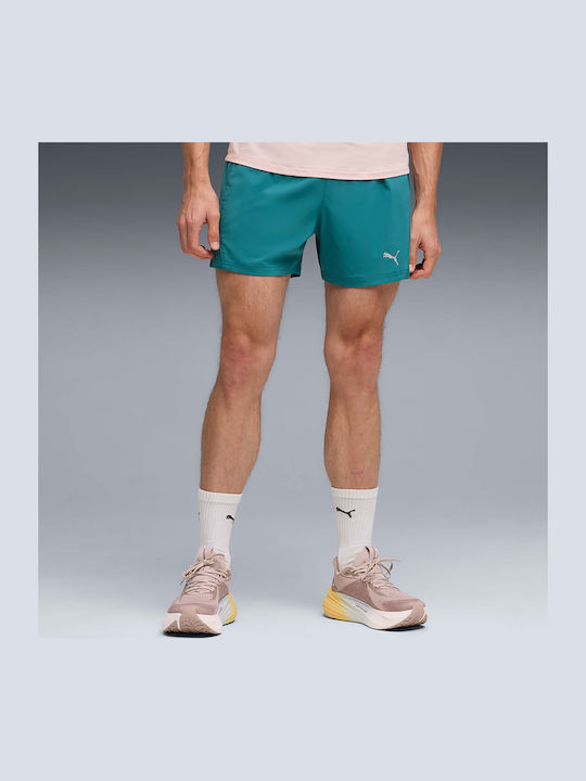 PUMA Velocity 5 Αθλητική Ανδρική Βερμούδα Πράσινη