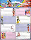 Gim Miraculous Notebook Etiketten 20 Stück