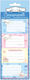 Diakakis Notebook Etiketten 20 Stück
