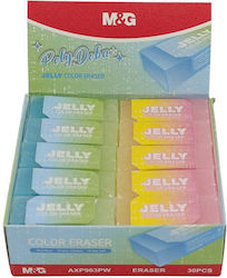 M&g Poly Doba Eraser 2 Colors 1 Piece