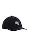 Guess Καπέλο Woven Baseball Cap Am9662cot01-bla Μαύρο