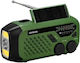 Aiwa R-99EM Tragbares Solarradio mit USB Grün