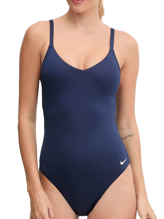 Nike Цял бански Nike V-neck One Piece Swimsuit W