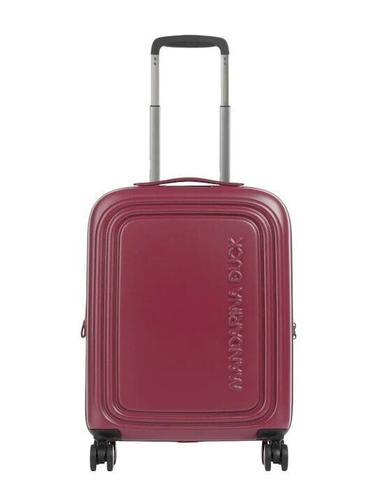 Mandarina Duck Logoduck+ Cabin Hard Suitcase Grape with 4 Wheels Height 55cm