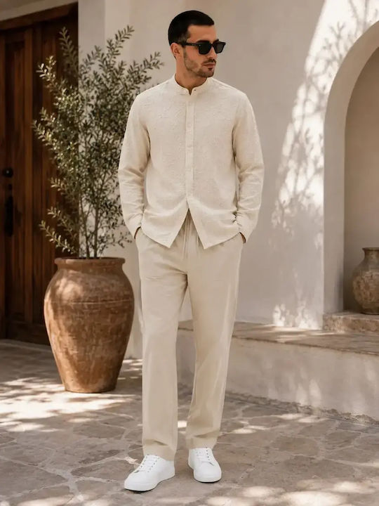 King Brich Trousers Set Beige King Brich Trousers Set Beige