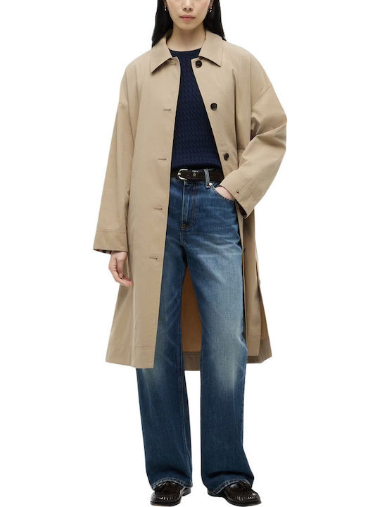 Tommy Hilfiger Μπεζ Καμπαρντίνα