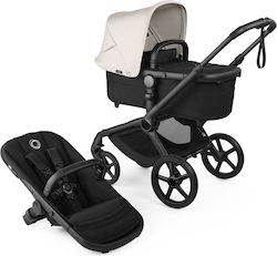 Bugaboo Fox 5 Renew 2 in 1 Heritage Black and Misty White Pushchair Bugaboo Fox 5 Renew 2 in 1 Heritage Black and Misty White Pushchair