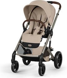 Cybex Balios S LUX Reversible Baby Stroller Suitable for Newborn Almond Beige 11.7kg Cybex Balios S LUX Reversible Baby Stroller Suitable for Newborn Almond Beige 11.7kg