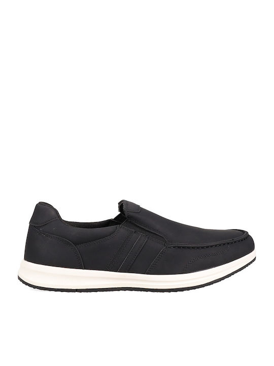 Migato Ανδρικά Loafers σε Μαύρο Χρώμα