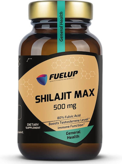 Fuel Up Extract de Shilajit Max 500 mg 60 capsule pe bază de plante