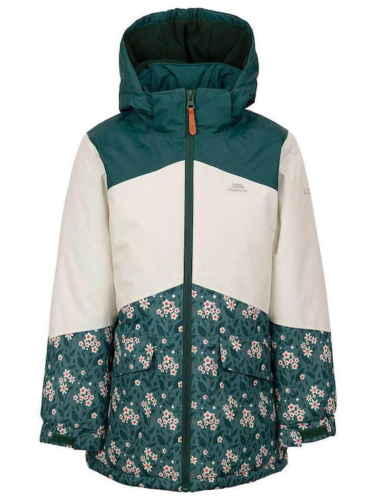 Waterproof Kids Casual Jacket Short with Lining Crm