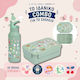 A Little Lovely Company Stainless Steel Kids' Dinner Set 0.5lt