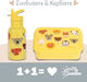 Stainless Steel Kids' Dinner Set 0.35lt 20 x 7.3 x 7.3cm