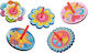 Goki Wooden Spinning Top (Various Designs) 1pc