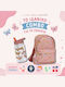 A Little Lovely Company School Set Pink