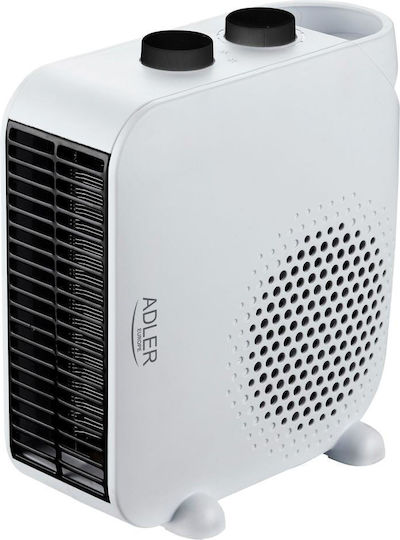 Adler Αερόθερμο Δωματίου Δαπέδου Λευκό 2000W