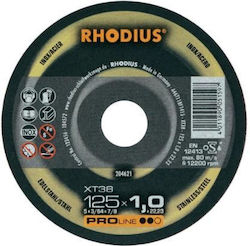 Rhodius Xt38 Cutting Disc 125mm Rhodius Xt38 Cutting Disc 125mm