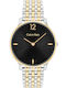 Calvin Klein Ceas De Damă Luxe 34mm Cu Baterie Și Brățară Metalică Argintie