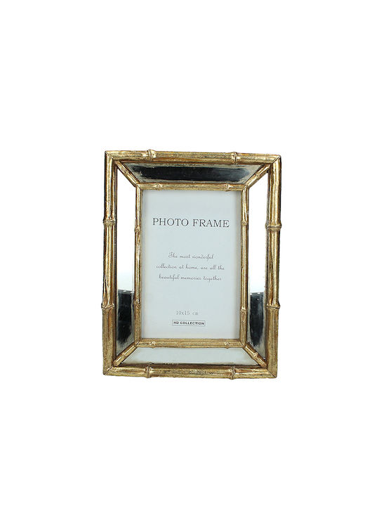 Zaros Plastic Photo Frame with Gold Frame