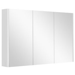 Costway Ντουλάπι Μπάνιου 90x11x65cm Λευκό JV12091WH