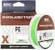 Golden Catch Inquisitor Pe X8 Upgrade 150m Lime Green #0.2pe 0.074mm Fishing Filament