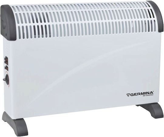 Germina Θερμοπομπός Δαπέδου 2000W 53.5x38.5cm Λευκός