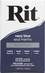 Pudră De Vopsea Pentru Material Textil Rit Navy Blue 31.9gr