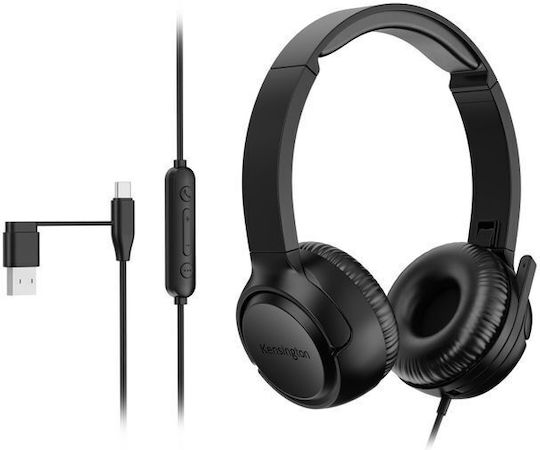 Kensington H950 EQ On Ear Multimedia Ακουστικά με μικρόφωνο και σύνδεση USB-A / USB-C