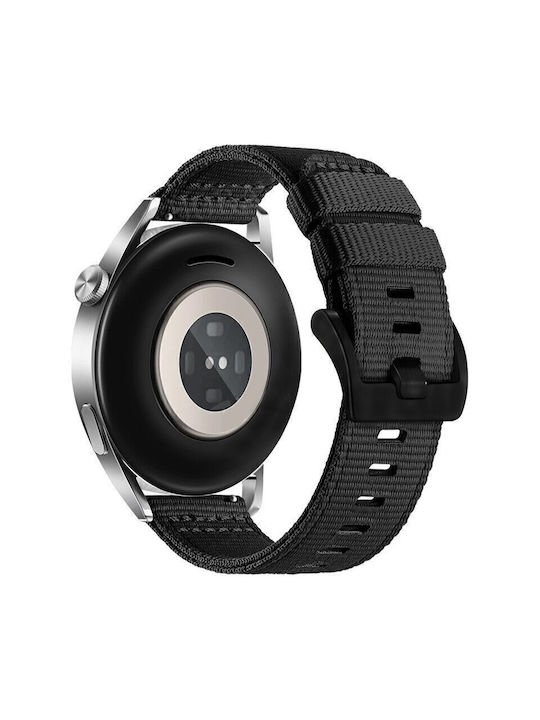 Λουράκι Woven Nylon Amazfit Gtr 4 46mm Black