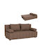 Kend Dreisitzer Sofa Bett mit Stauraum Offene Braune 188x85x82cm