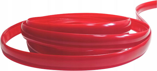 Decorativ PVC Trim Roșu Mat 21mm Autoadeziv Flexibil