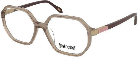 Just Cavalli VJC188 0ALV Brillengestelle mit Rezept Blau Tartaruga