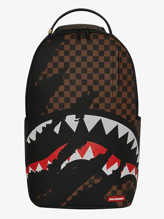 Sprayground Claw Tear Ученическа раница Кафява