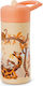 Affenzahn Kids Water Bottle Stainless Steel with Straw Non Spill 430ml