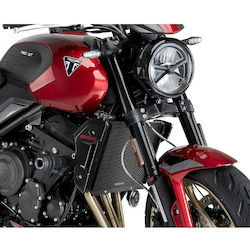 Radiator Protector Black Triumph Tiger Sport 800 '25 Trident 800 '26 22528n Puig Radiator Protector Black Triumph Tiger Sport 800 '25 Trident 800 '26 22528n Puig