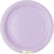 Lilac Dessert Paper Plates 25 Pieces