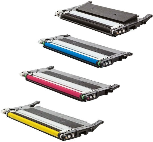 Planetink Compatible Toner for HP Laser Printer HP W2070a/W2071a/W2072a/W2073a (117a) 3100 Pages Multicolour with Chip