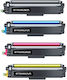 Planetink Compatible Toner For Brother Laser Printer Pl-Tn248xlset 9900 Pages Multicolour