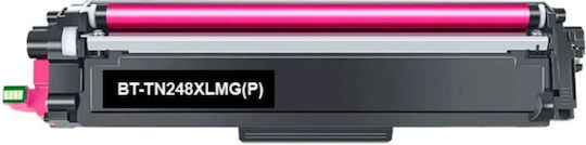 Planetink Compatible Toner For Brother Laser Printer Tn248xl 2300 Pages Magenta