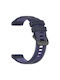Λουράκι Σιλικόνης Semi-transperent Pattern Garmin Forerunner 255 Vivoactive 4 Venu 2 45mm Purple