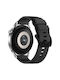 Curea Woven Nylon Garmin Forerunner 255 Vivoactive 4 Venu 2 45mm Negru