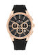 Tommy Hilfiger Sam Ceas Bărbătesc 43mm Cu Baterie Și Brățară Din Metal Neagră