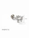 Sharks Bay Clothing Nose Piercing Earring Steel