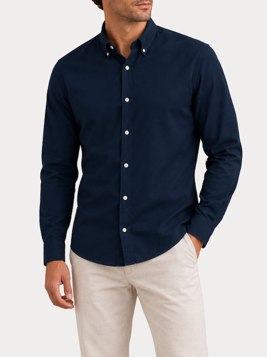 Jack & Jones Дълъг Ръкав Мъжка Риза Стандартна ...