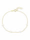Senzio Belibasakis Women's Bracelet Gold 14K with Pearls