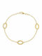 Senzio Belibasakis Women's Gold 14K Chain Bracelet